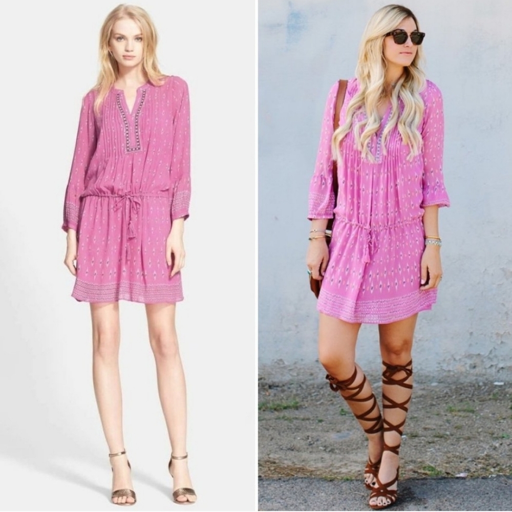 Joie 'Suerte' Print Silk Dress